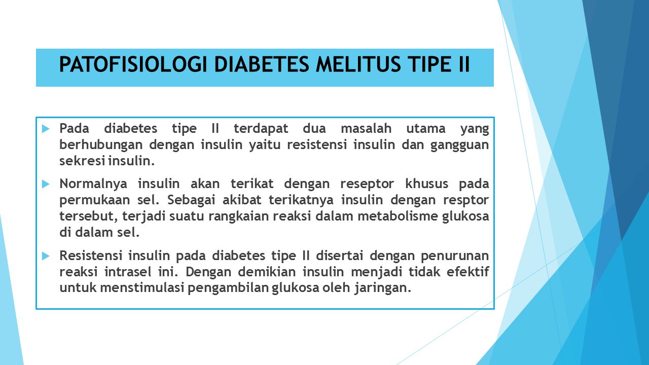 Pengertian Diabetes Melitus Tipe Laporan Ku